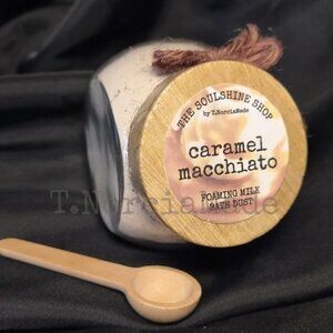 Caramel Macchiato Foaming Milk Bath Dust